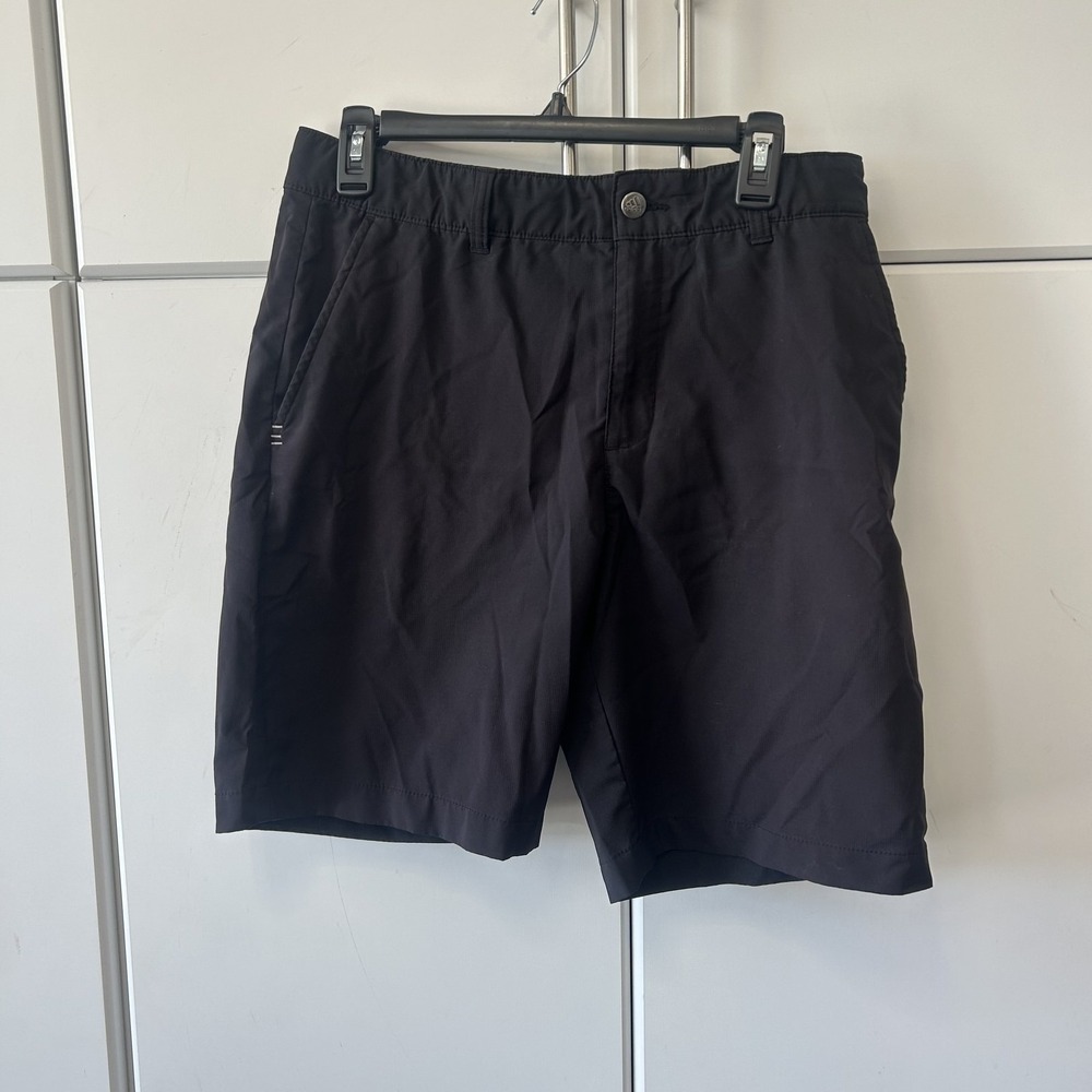 Adidas Golf Ultimate365 Shorts Mens 32 Black Performance Stretch Athletic